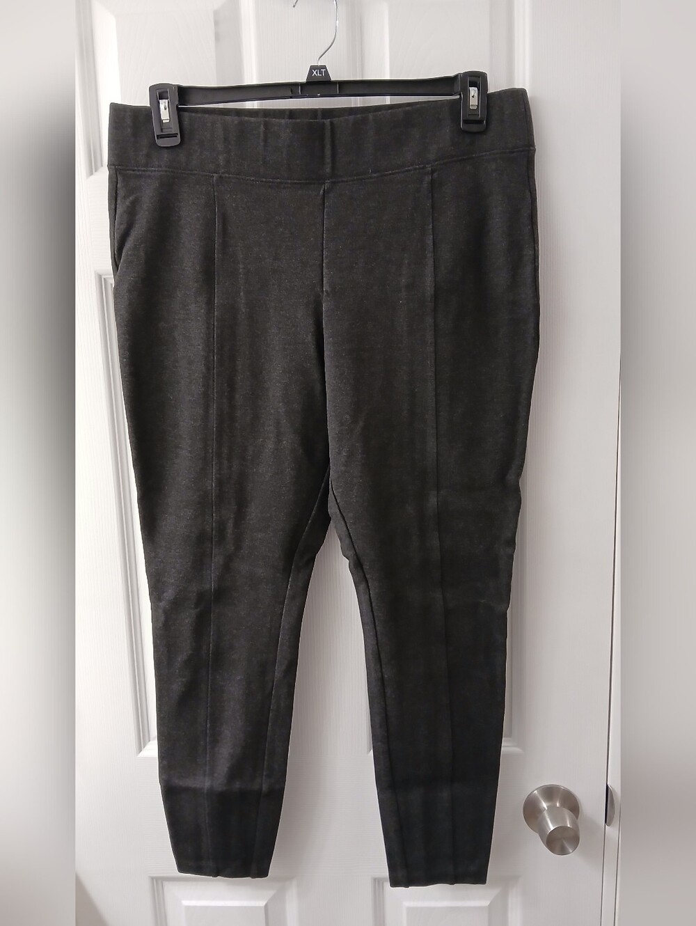 Old Navy Stevie High‑Rise Leggings – XL – Dark Gray – Structured Stretch
